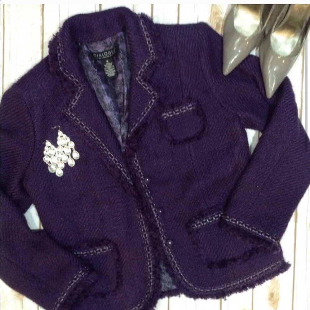 EUC Tweed Blazer